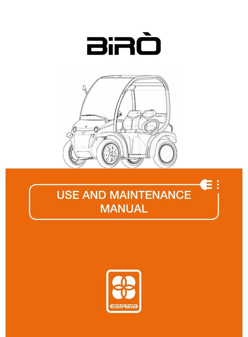 Estrima BIRO Use and maintenance manual