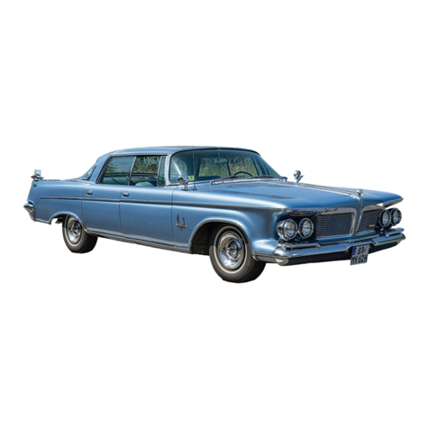 Chrysler Imperial 1962 User manual Chrysler Imperial 1962 User manual