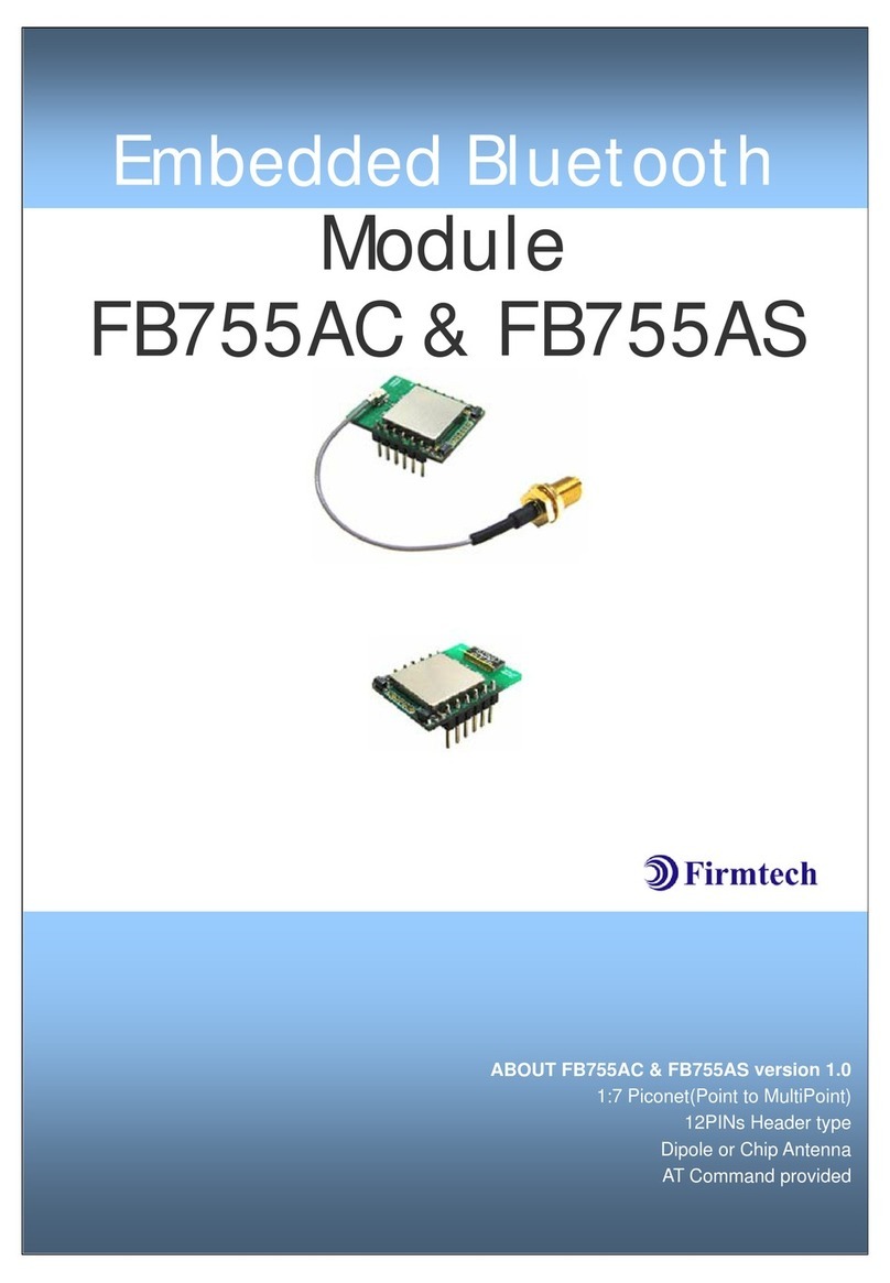 Firmtech FB755AC manual