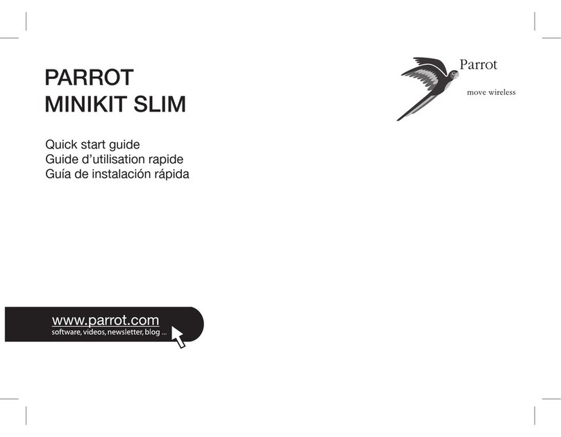 Parrot MINIKIT SLIM User manual
