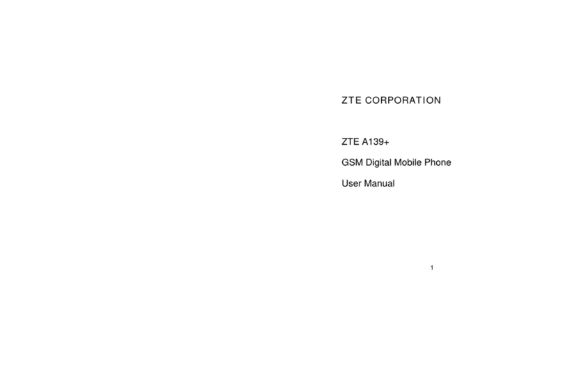 Zte A139+ User manual