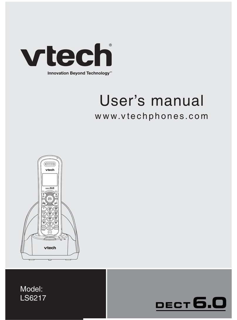 V-tech LS6217 User manual