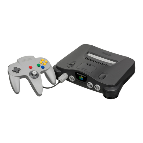 Nintendo 64 User manual Nintendo 64 User manual