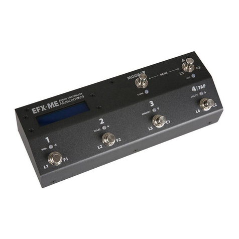 Musicom Lab EFX-ME owner's manual