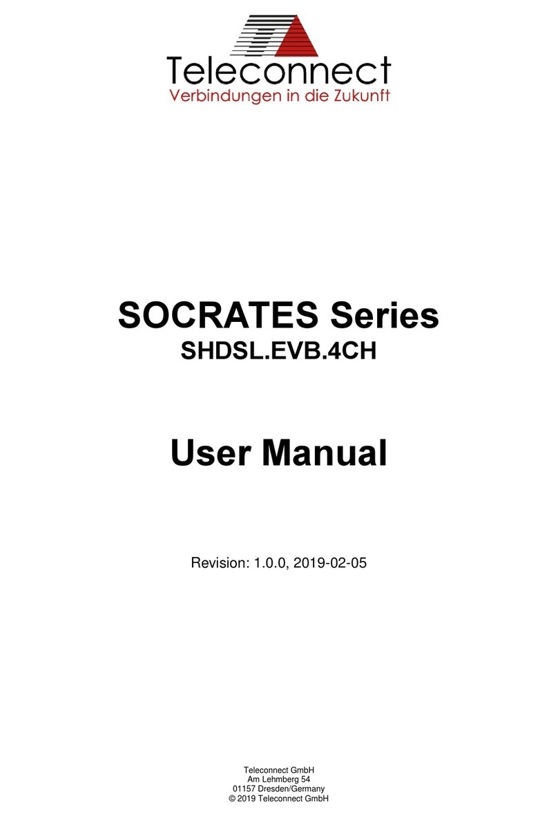 Teleconnect Socrates Series user manual