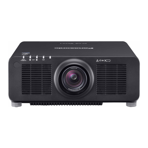 Panasonic PT-RZ120 operating instructions