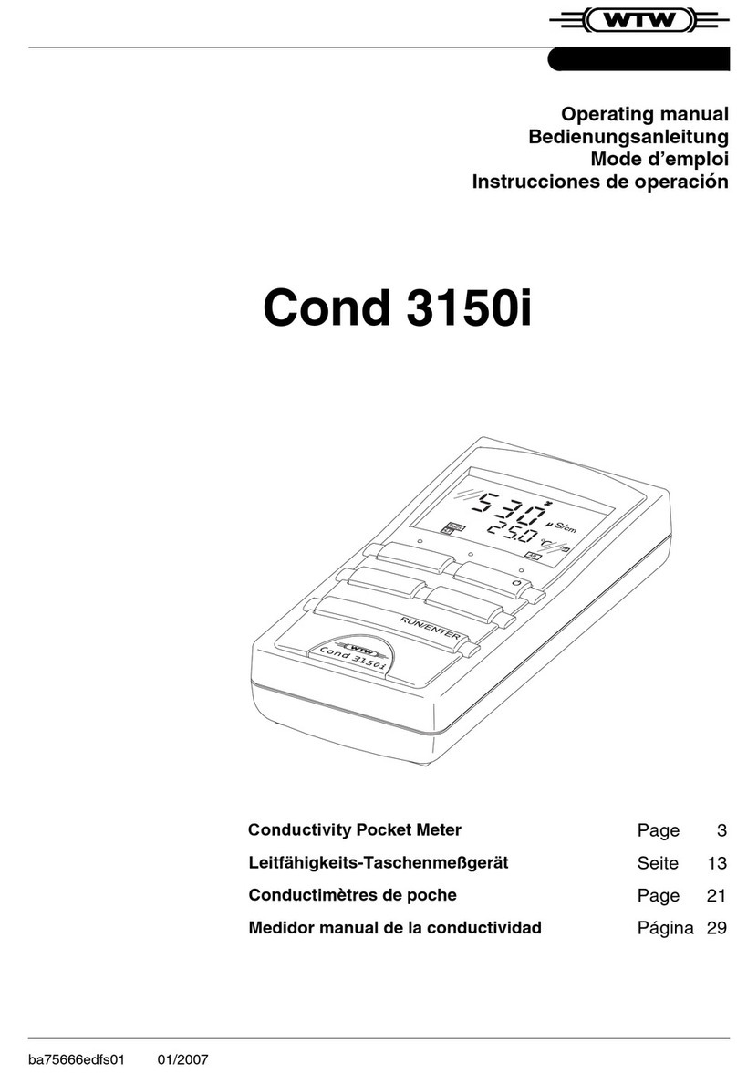 wtw Cond 3150i User manual