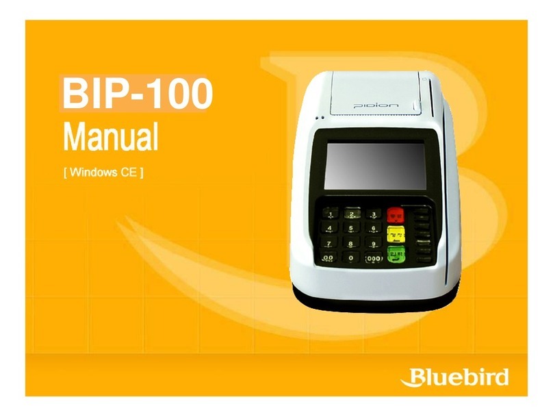 Bluebird BIP-100 manual