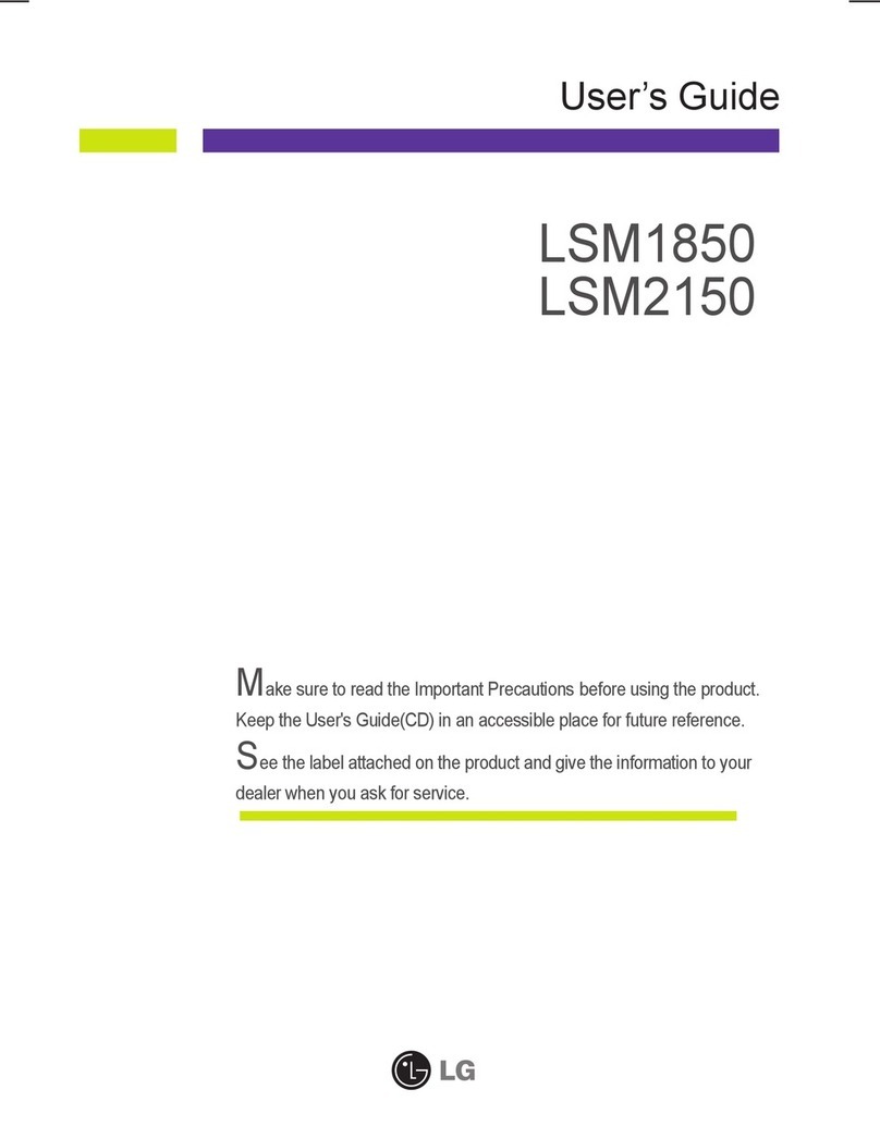 LG LSM1850 User manual