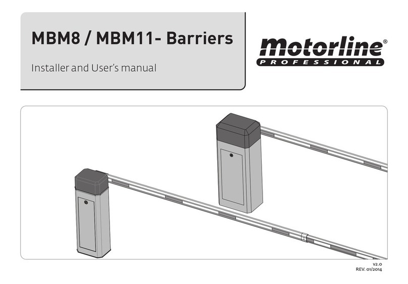 Motorline MBM8 User manual
