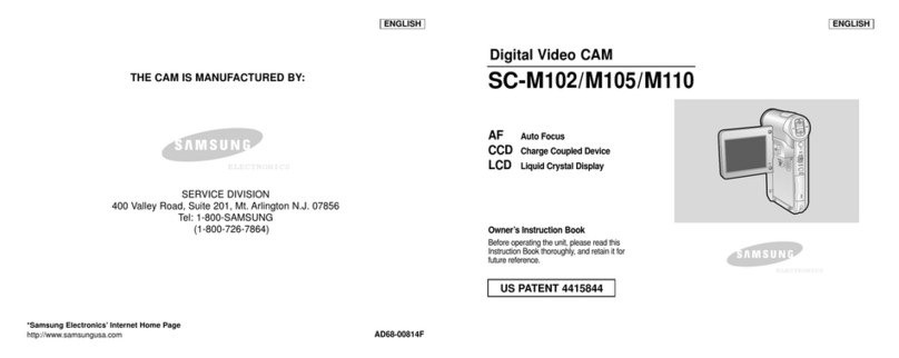 Samsung SC-M102 Owner's manual