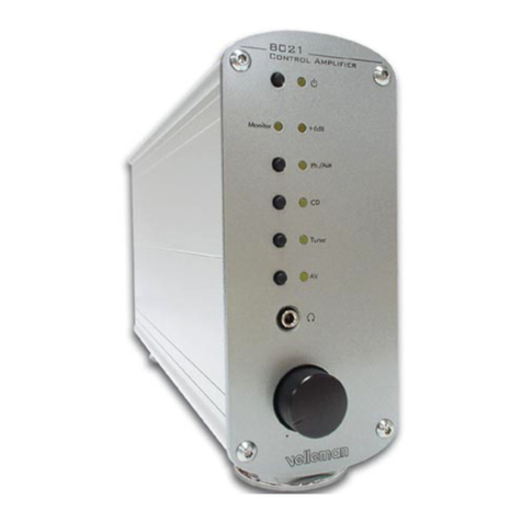 Velleman 8021 User manual