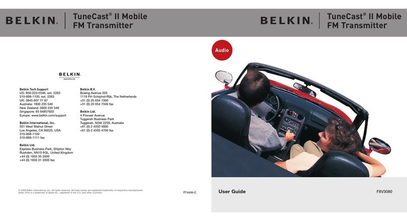Belkin TuneCast II user guide