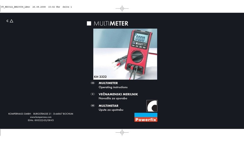 Powerfix KH 3322 operating instructions