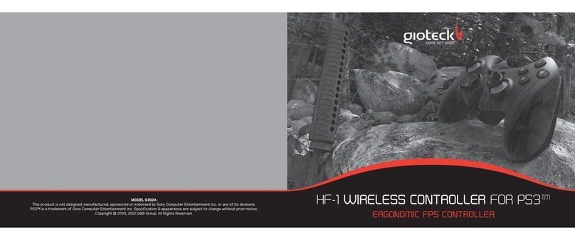 Gioteck HF-1 User manual