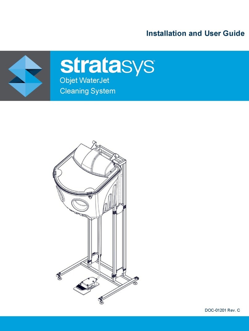 Stratasys Objet WaterJet Installation and user guide