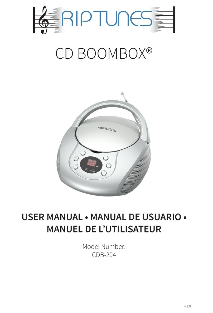RIP TUNES CDB-204 user manual