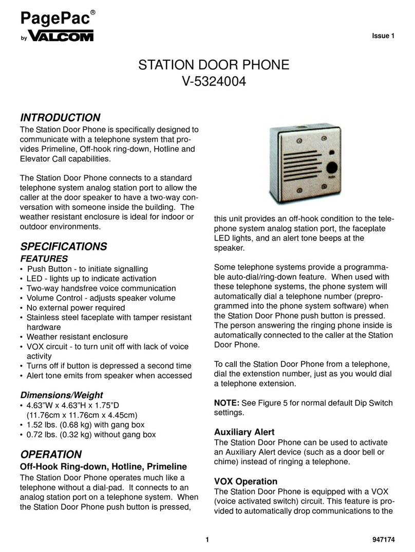 PagePac V-5324004 manual