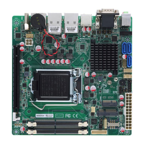 AXIOMTEK MANO520 Series User manual
