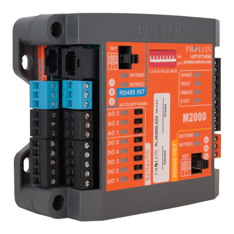 Prolon PL-M2000 Series Installation instructions
