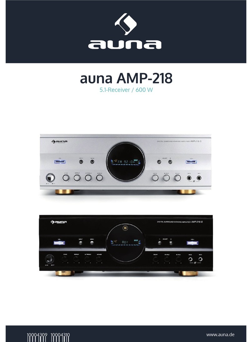 auna AMP-218 manual