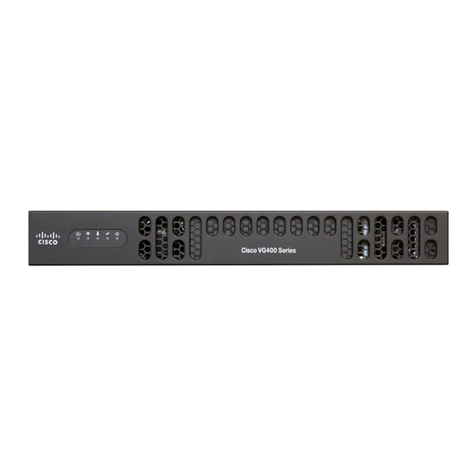Cisco VG400 series User manual