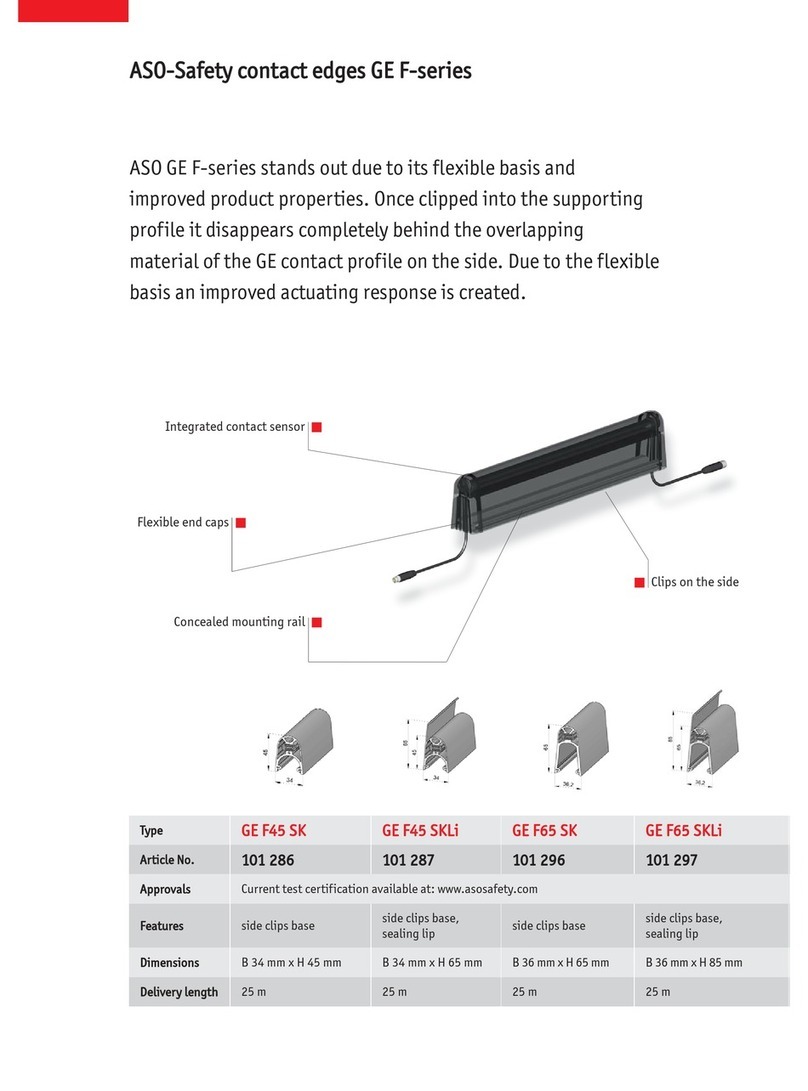 ASO Safety Solutions GE F-series manual
