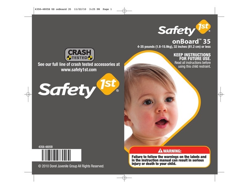 Safety 1st onBoard 35 manual