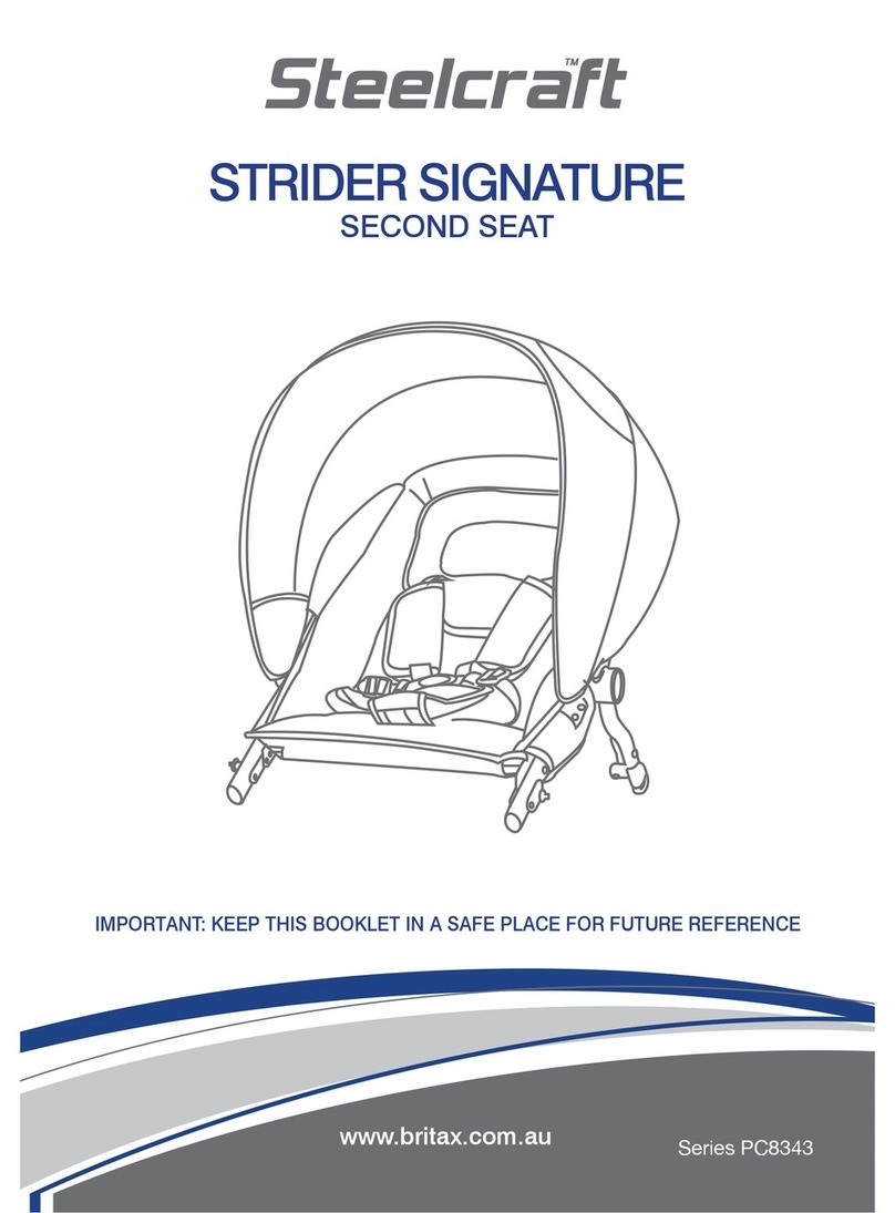 Britax STEELCRAFT PC8343 SERIES manual