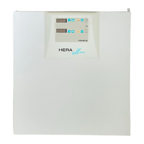 Kendro HERAcell 240 operating instructions