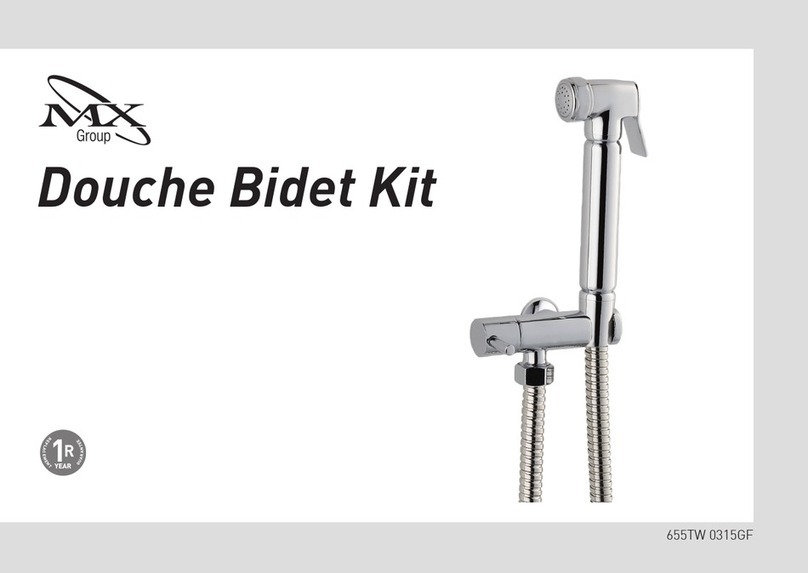 MX Douche Bidet Kit User manual