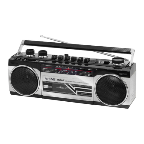 RIP TUNES RACR-400 User manual