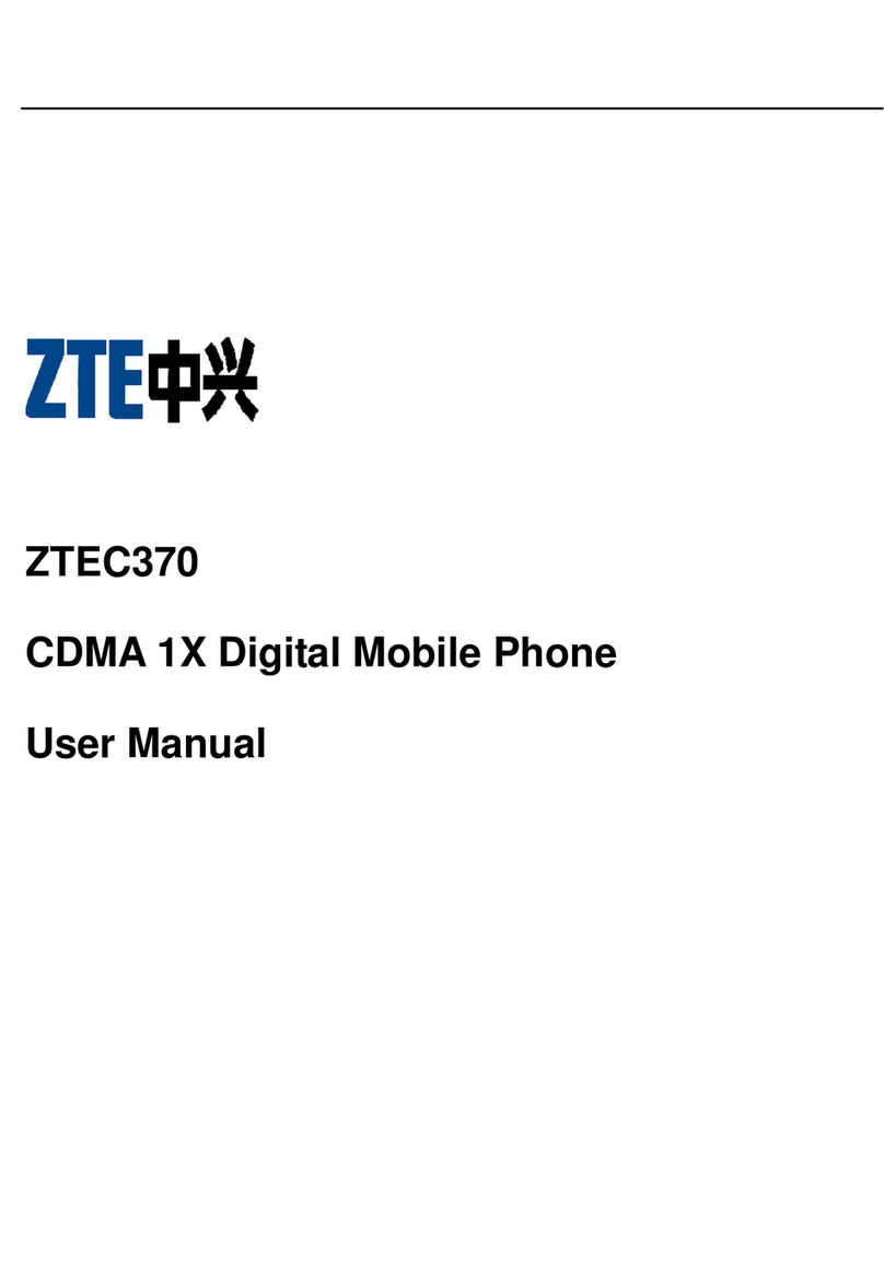 Zte ZTEC370 user manual