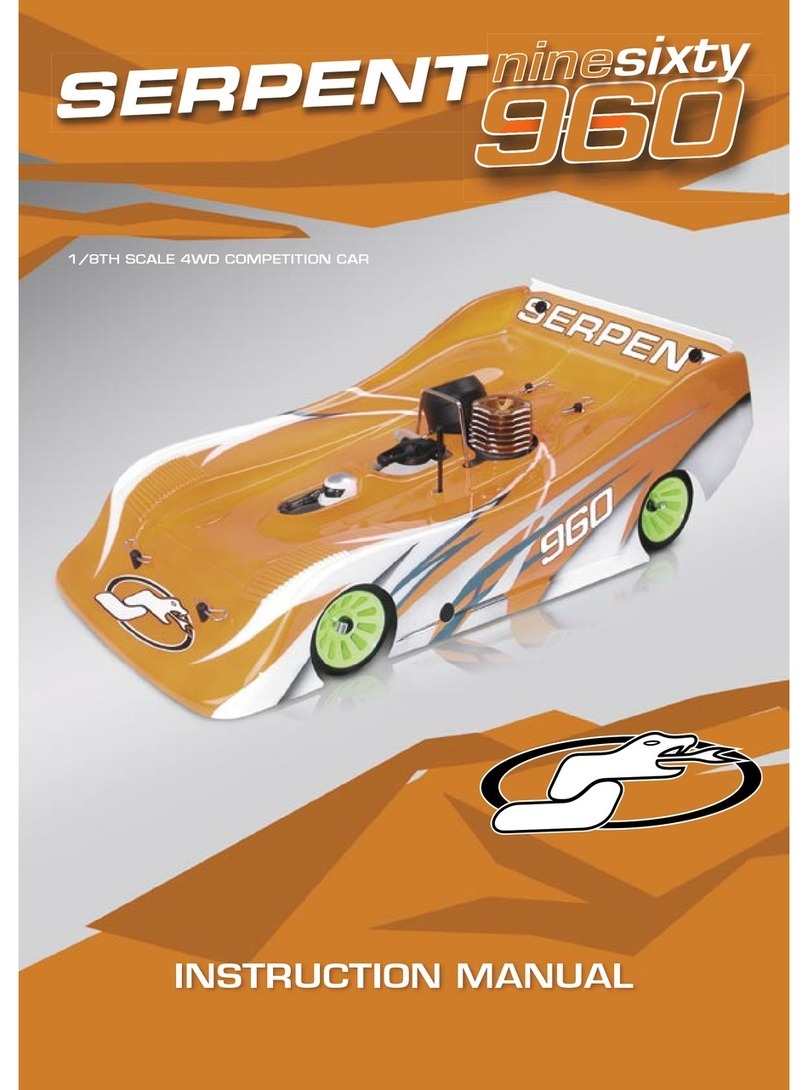 Serpent ninesixty 960 User manual