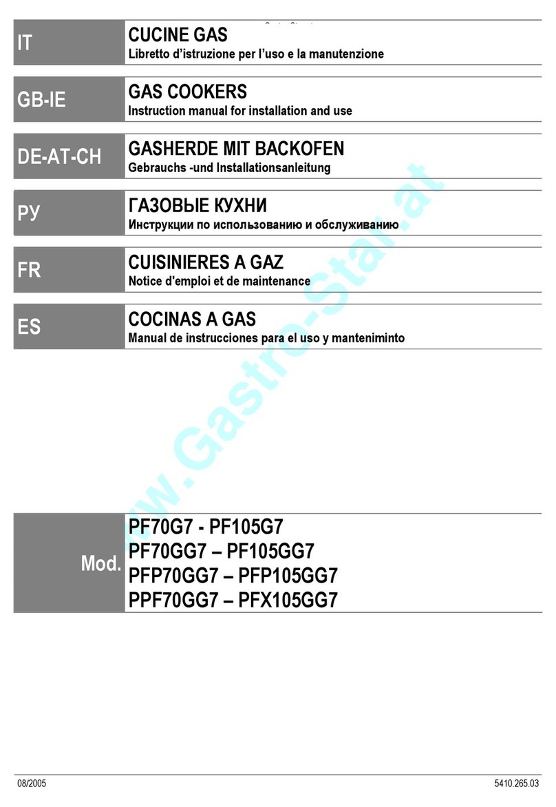 Tecnoinox PF70G7 User manual
