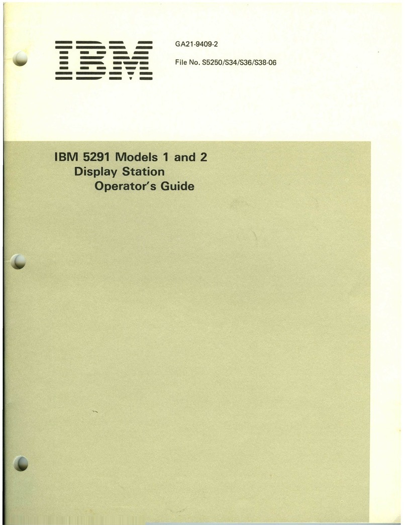 IBM 5291 1 Manual