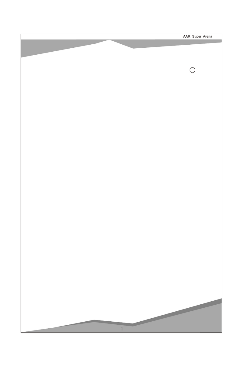 AAR Super Arena AAR808 User manual