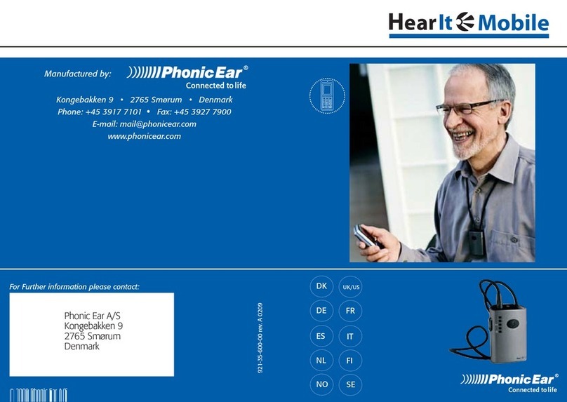 Phonic Ear HEARLT MOBILE manual