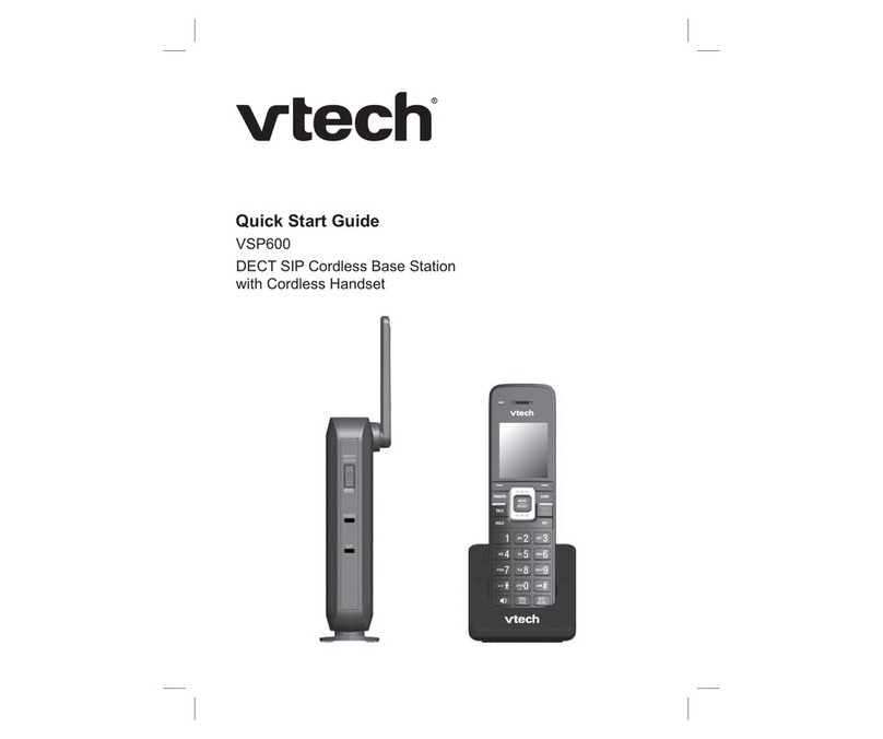 V-tech VSP600 User manual