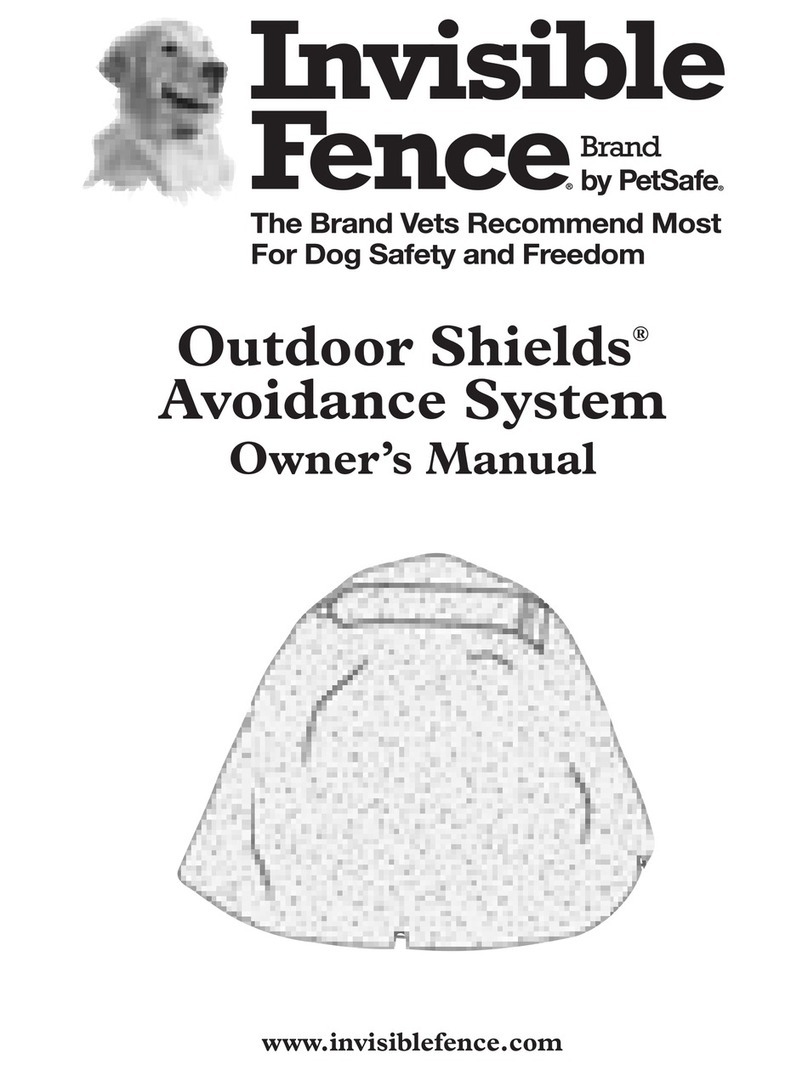 INVISIBLE FENCE Outdoor Shields Avoidance System User manual