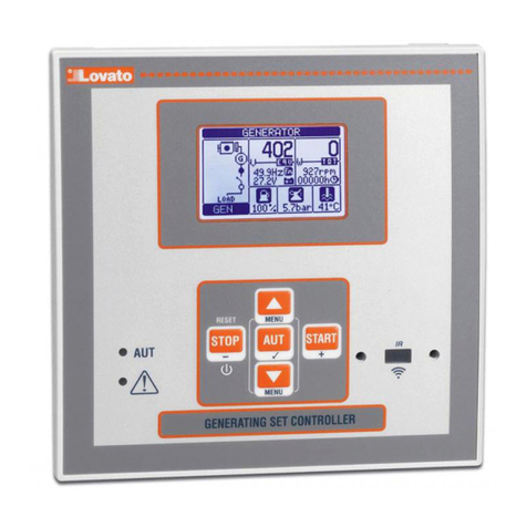 LOVATO ELECTRIC RGK600 instruction manual