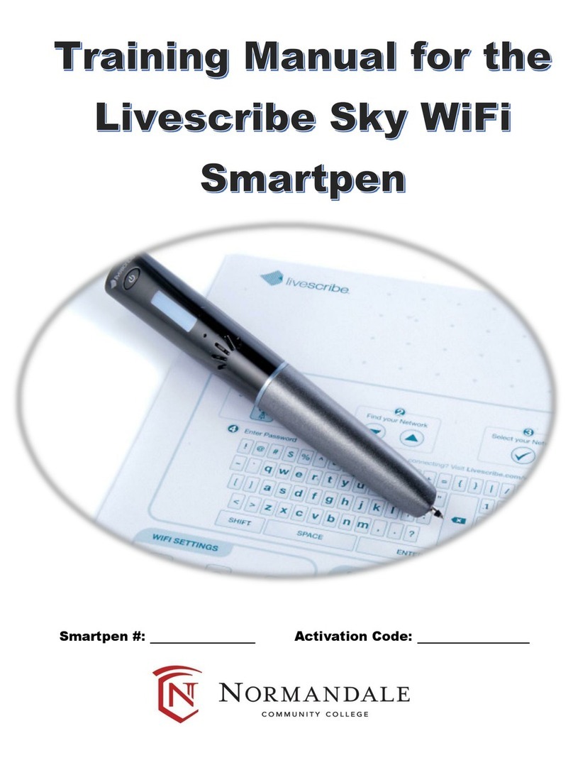Livescribe Sky WiFi Training manual