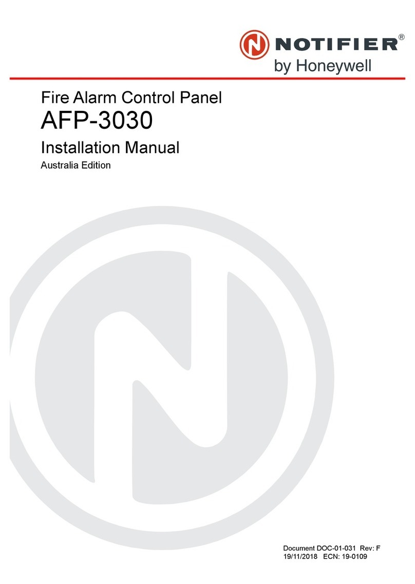Notifier AFP-3030 User manual