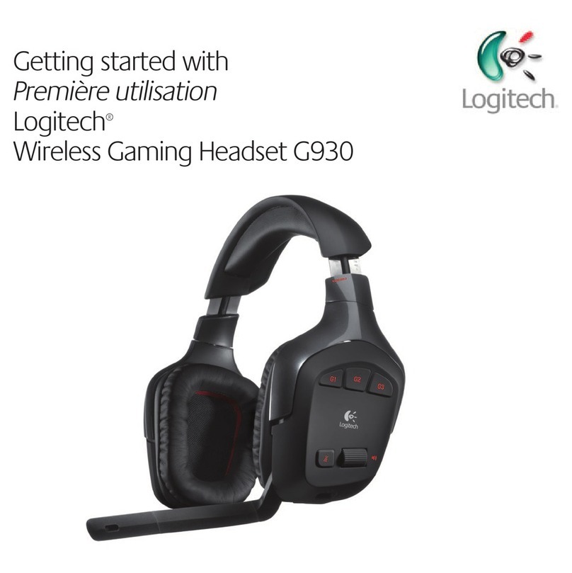 Logitech G930 User manual