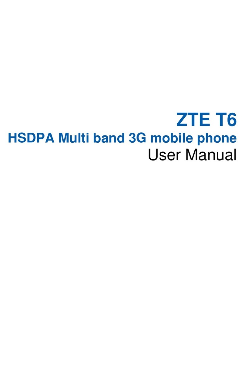 Zte Telstra T6 user manual