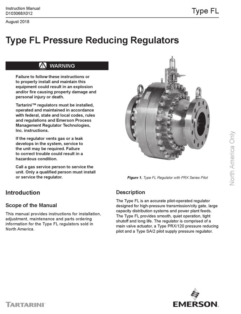 Emerson TARTARINI FL Series User manual
