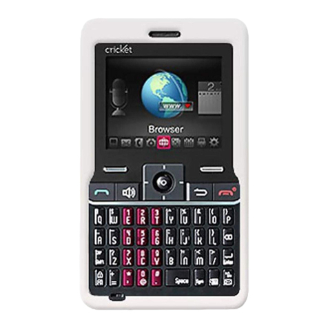 Cricket A300 User manual Cricket A300 User manual