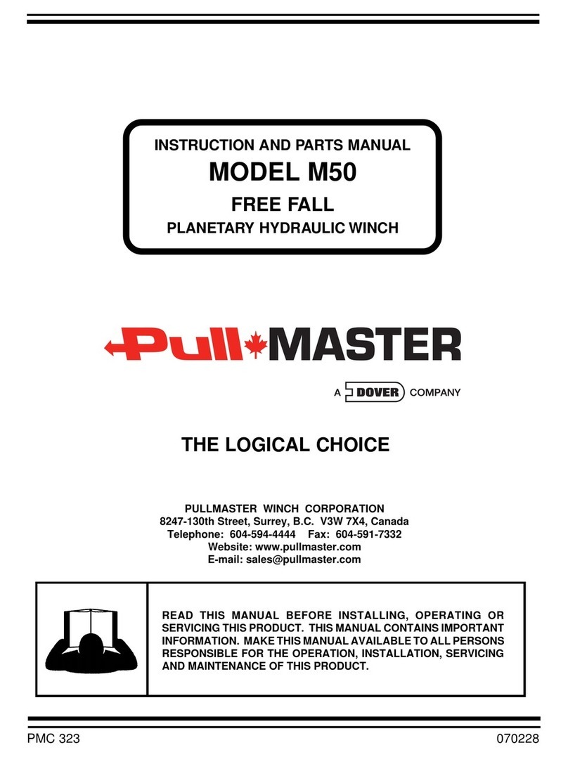 Pullmaster M50 Technical reference manual Pullmaster M50 Technical reference manual