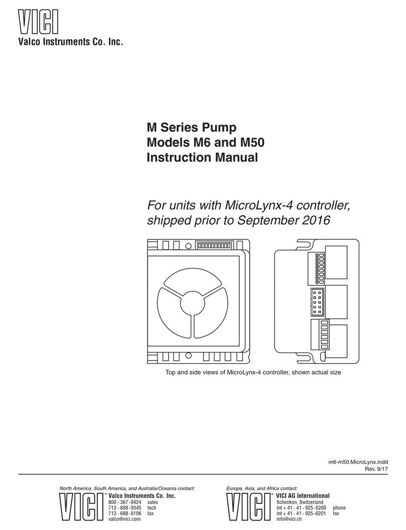 VICI M50 instruction manual