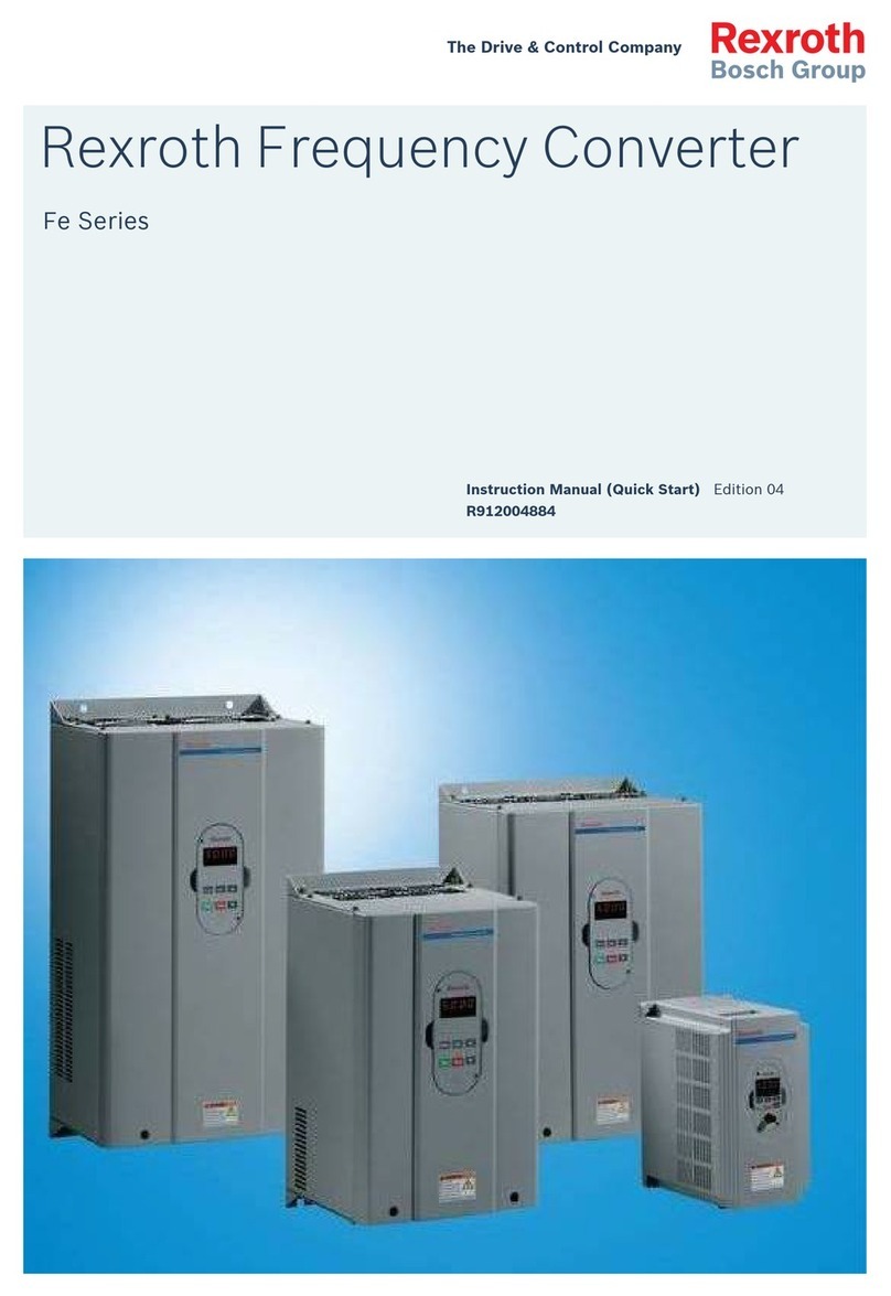 REXROTH Fe Series instruction manual
